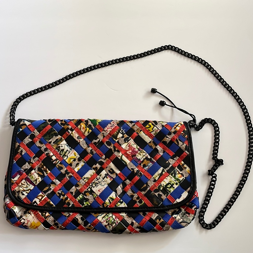 Rachel Roy Recycled Material Knit Purse Crossbody Bag